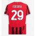 Maillot de foot AC Milan Youssouf Fofana #29 Domicile vêtements 2024-25 Manches Courtes